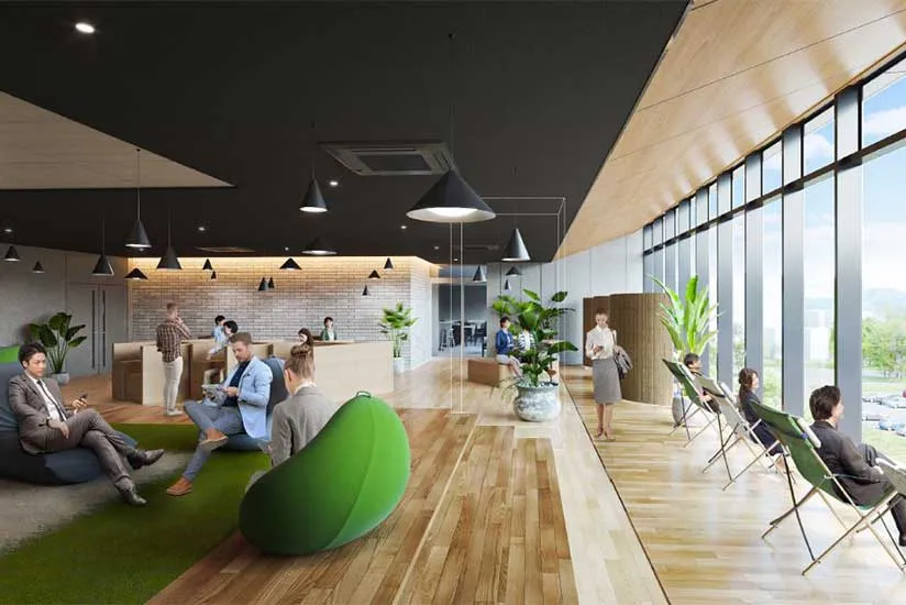 新社屋完成イメージ