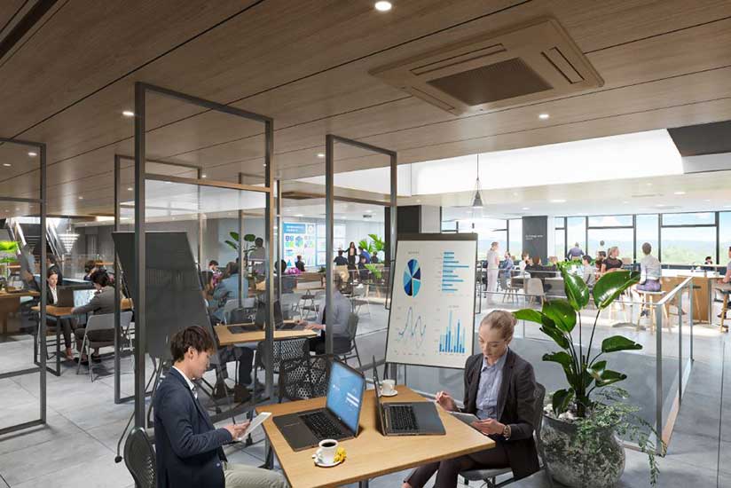 新社屋完成イメージ