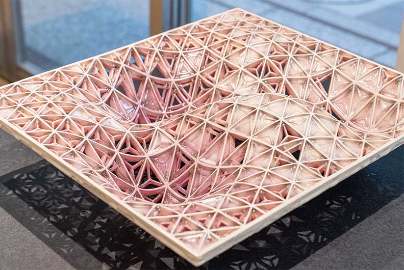 バインダージェット方式3Dプリンターを用いたアート作品