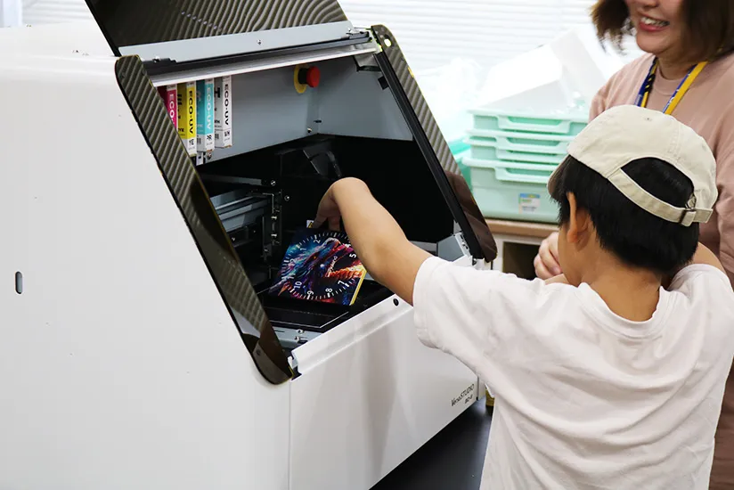 浜松科学館でのワークショップの様子